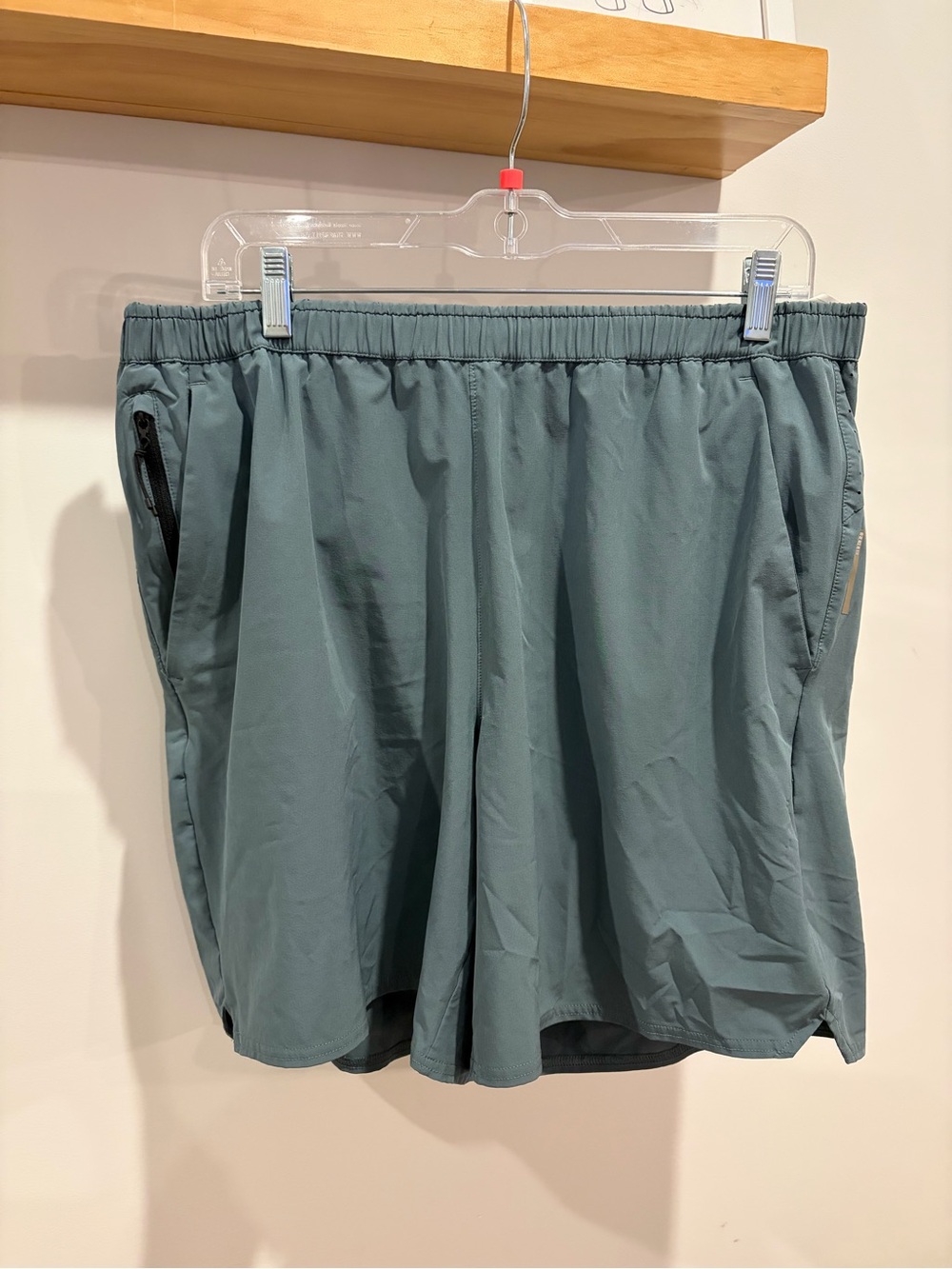 Men's REI Athletic Shorts in Slate Teal - Lightweight Performance- L